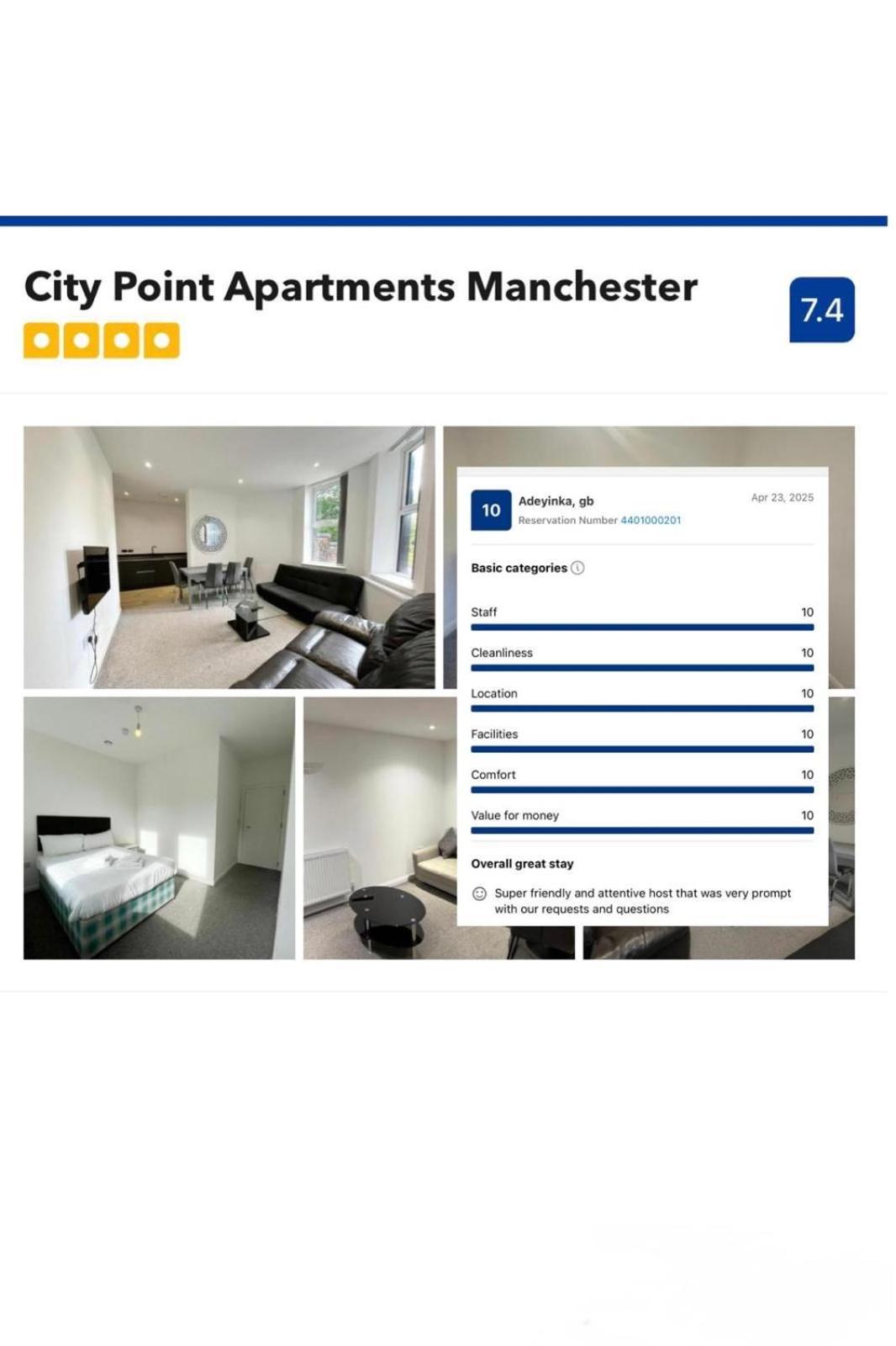 City Point Apartments Mánchester Exterior foto